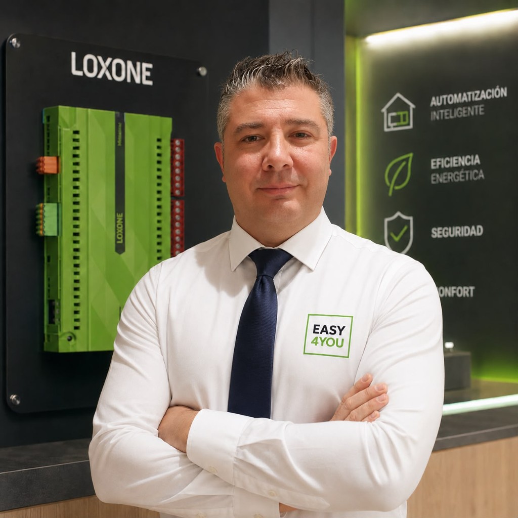 Fernando Fernández, instalador Loxone Silver Partner en Easy4You Smart Solutions